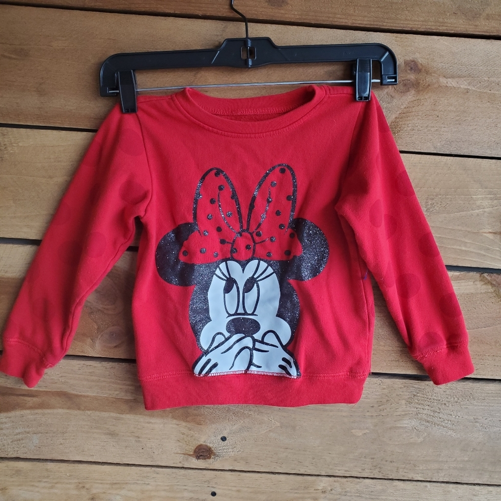 Little girl Disney Minnie Mouse sweater
